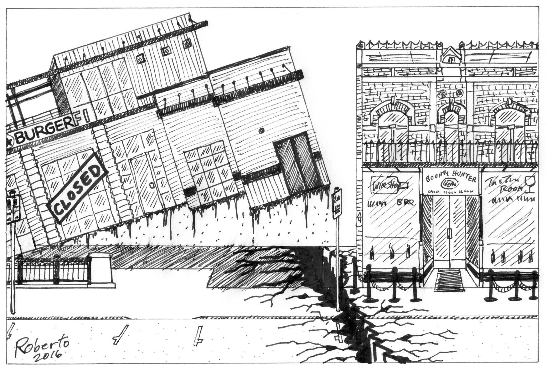 Roberto Tinoco editorial cartoon